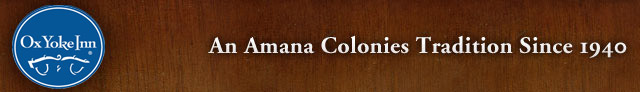 Reservations - Ox Yoke Inn, Amana Colonies Best Restaurant